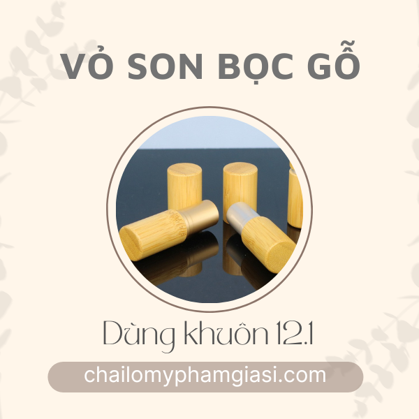 VỎ SON HANDMADE (BỌC GỖ DÙNG KHUÔN 12.1)