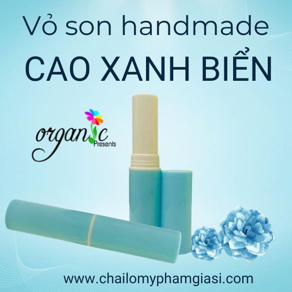 VỎ SON HANDMADE (CAO XANH BIỂN)