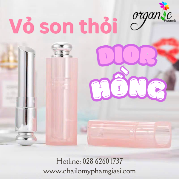 VỎ SON THỎI (DIOR HỒNG) 