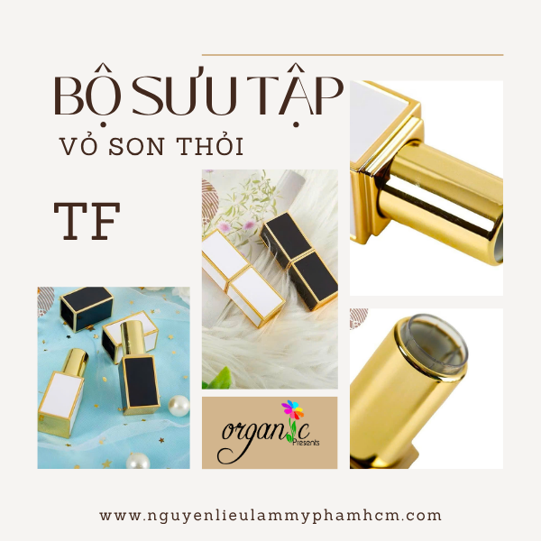 VỎ SON THỎI TF CAO CẤP (ĐEN)