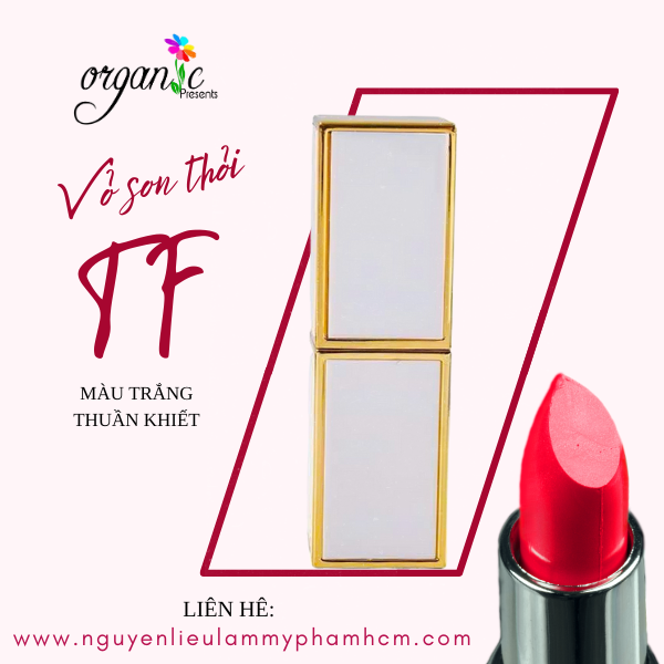 VỎ SON THỎI TF CAO CẤP (TRẮNG)