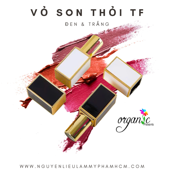 VỎ SON THỎI TF CAO CẤP (ĐEN)