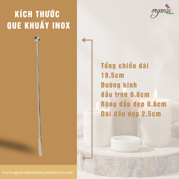 QUE KHUẤY INOX