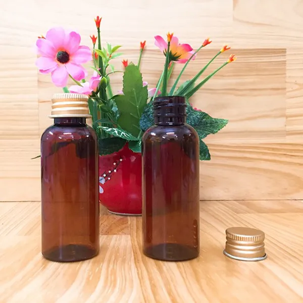 CHAI NẮP NHÔM 50 ML (NÂU)