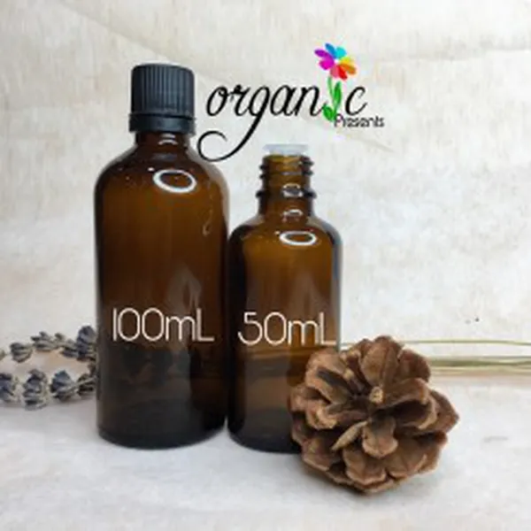 CHAI TINH DẦU NẮP VẶN 50ML (NÂU NẮP NHỰA)