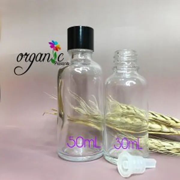 CHAI TINH DẦU NẮP VẶN 50ML (TRONG NẮP ĐEN)