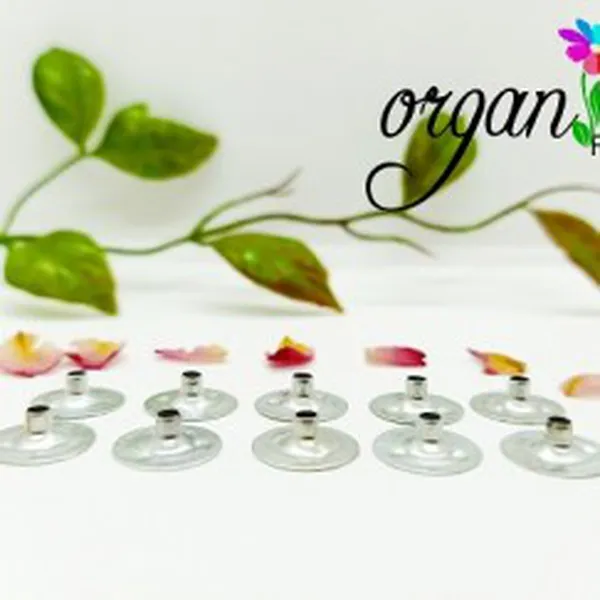 ĐẾ TIM LÀM NẾN THƠM (5 ĐẾ)