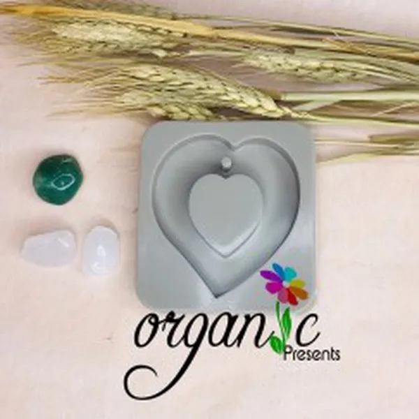 KHUÔN SÁP THƠM (HÌNH TRÁI TIM CÓ LÕI)