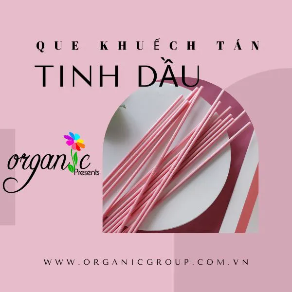 QUE KHUẾCH TÁN TINH DẦU (MÀU HỒNG)