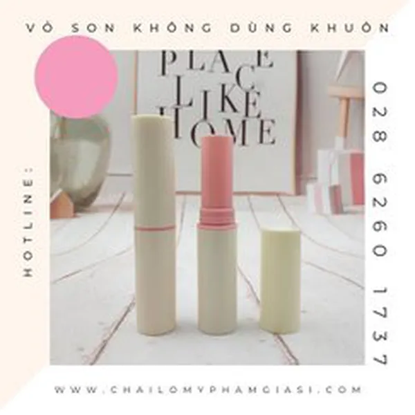 VỎ SON HANDMADE (CAO HỒNG NẮP ĐỤC)