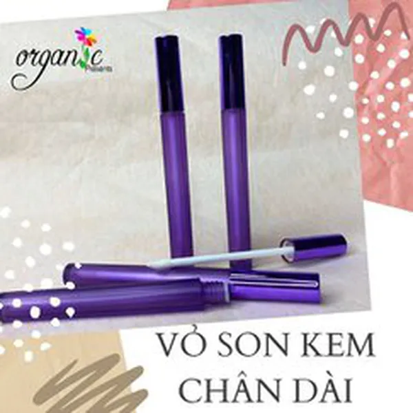 VỎ SON KEM (CHÂN DÀI - MÀU TÍM)