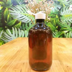 CHAI NẮP BẬT 500ML (NÂU CỔ CAO)