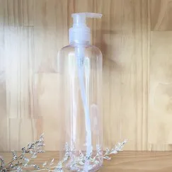 CHAI VÒI NHẤN 500 ML (TRONG - CÓ CỔ)