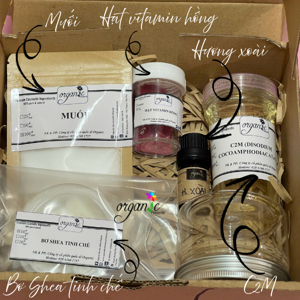 BỘ KIT LÀM TẨY TẾ BÀO CHẾT MUỐI - GIẢM MỤN LƯNG
