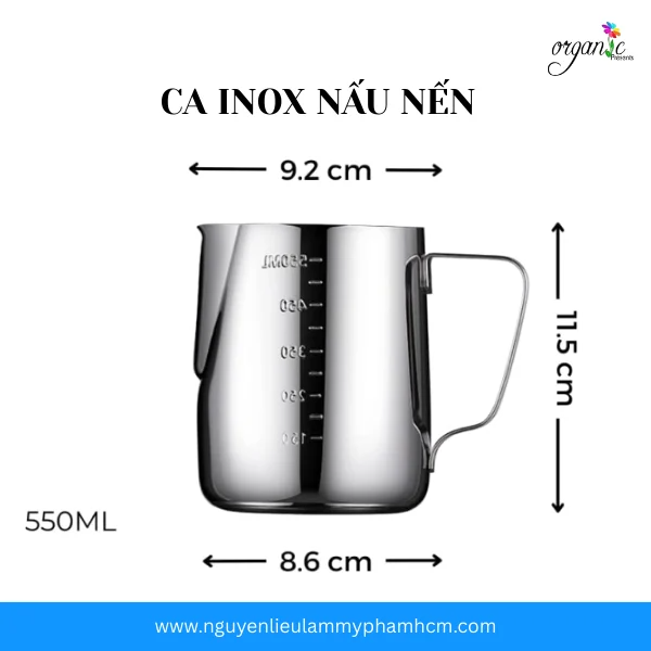 CA INOX NẤU NẾN (550ML)