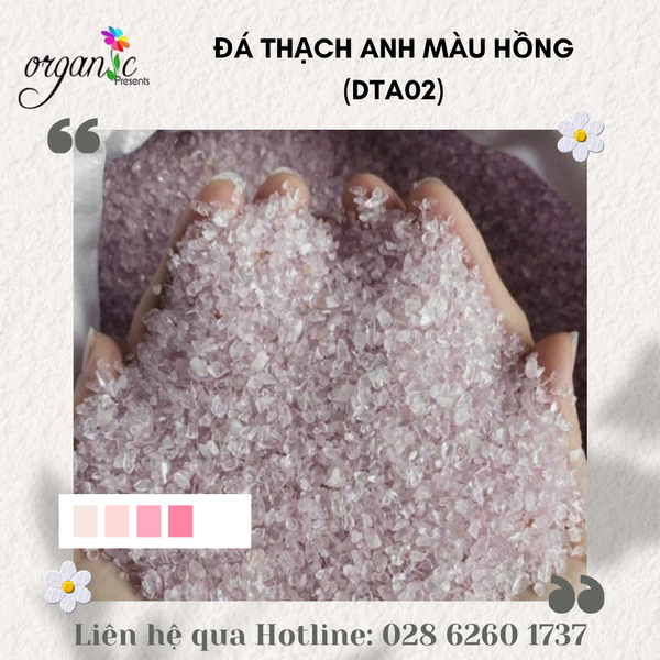 ĐÁ THẠCH ANH VỤN TRANG TRÍ NẾN THƠM/THẠCH CAO