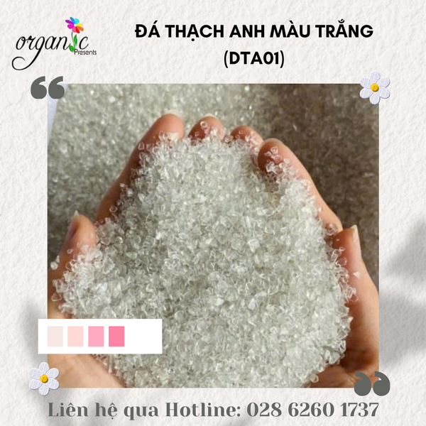 ĐÁ THẠCH ANH VỤN TRANG TRÍ NẾN THƠM/THẠCH CAO