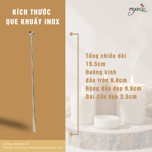 QUE KHUẤY INOX