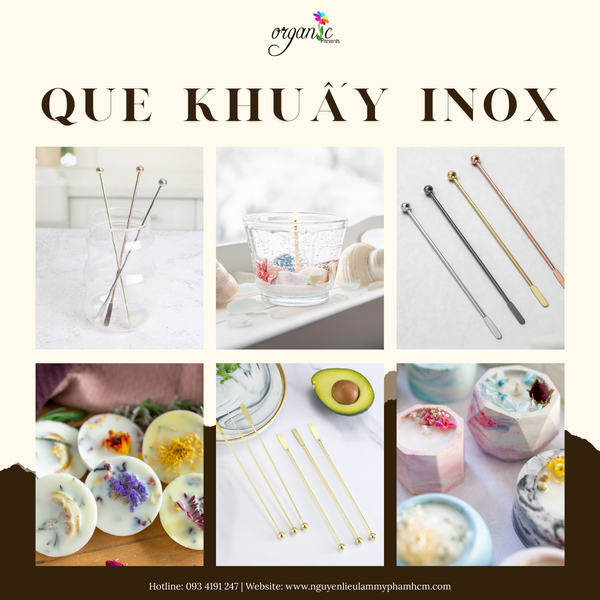 QUE KHUẤY INOX