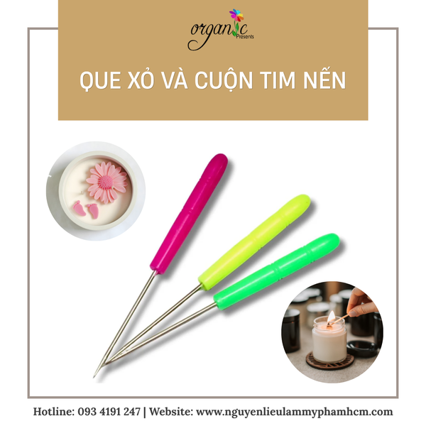 QUE XỎ VÀ CUỘN TIM NẾN