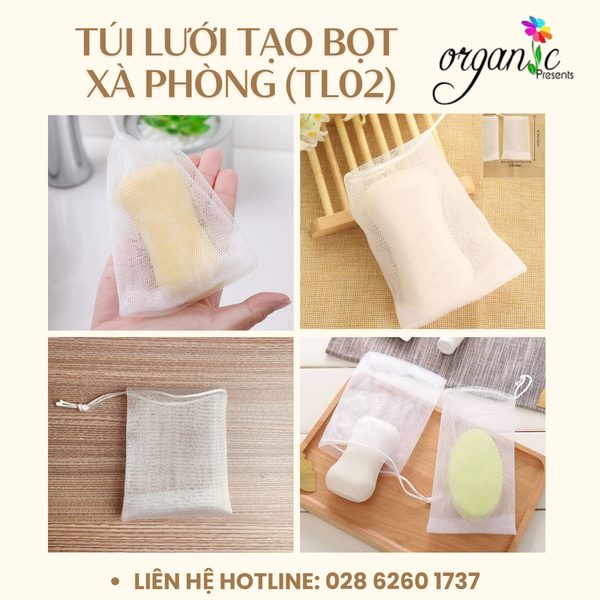 TÚI LƯỚI TẠO BỌT XÀ PHÒNG