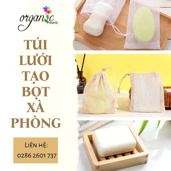 TÚI LƯỚI TẠO BỌT XÀ PHÒNG