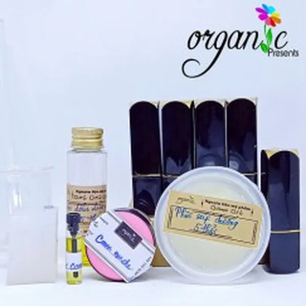 BỘ KIT LÀM SON HANDMADE THIÊN NHIÊN CÓ MÀU (ĐỔ KHUÔN)