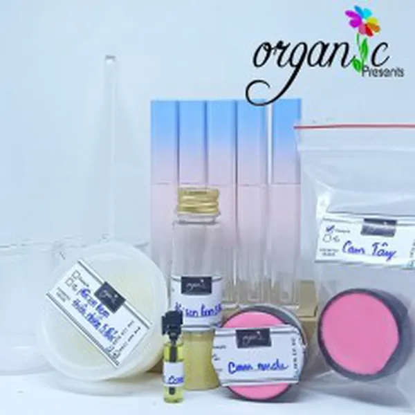 BỘ KIT LÀM SON KEM THIÊN NHIÊN HANDMADE