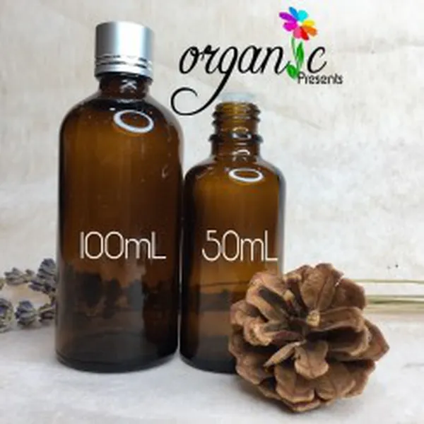 CHAI TINH DẦU NẮP VẶN 100ML (NÂU NẮP BẠC)