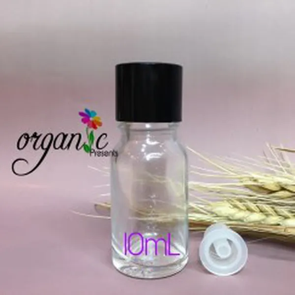 CHAI TINH DẦU NẮP VẶN 10ML (TRONG NẮP ĐEN)