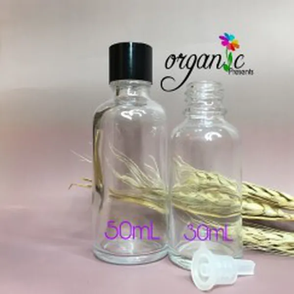 CHAI TINH DẦU NẮP VẶN 50ML (TRONG NẮP ĐEN)