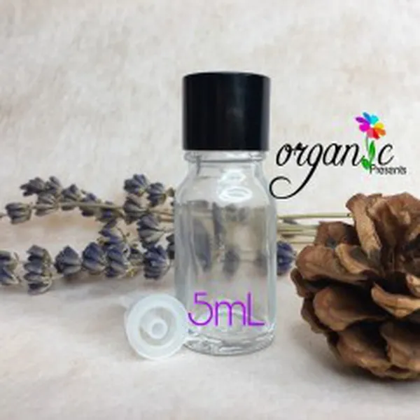 CHAI TINH DẦU NẮP VẶN 5ML (TRONG NẮP ĐEN)