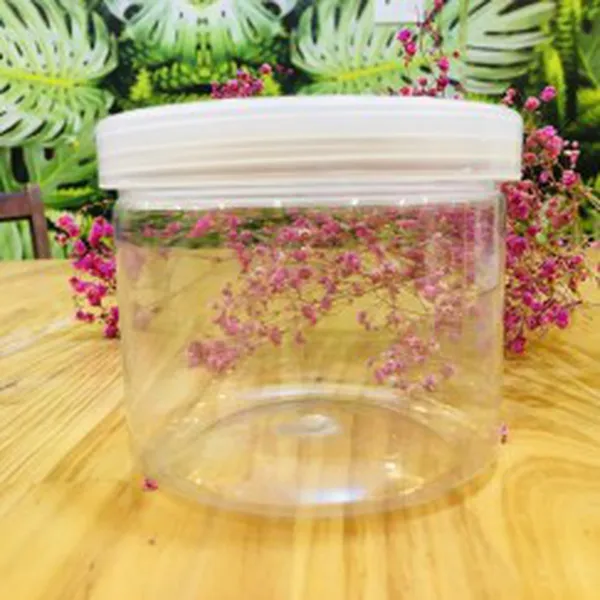HŨ NHỰA TRONG 500G
