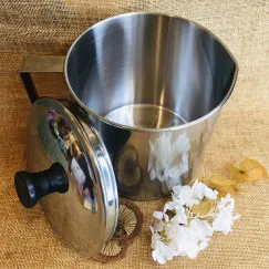 BÌNH INOX RÓT NẾN CÓ TAY CẦM