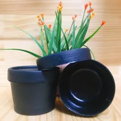 HŨ NHỰA 50G (ĐEN)