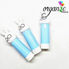 VỎ SON DƯỠNG MINI (TAI THỎ - XANH DƯƠNG)