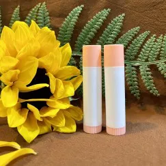 VỎ SON DƯỠNG MINI (TRẮNG NẮP CAM)