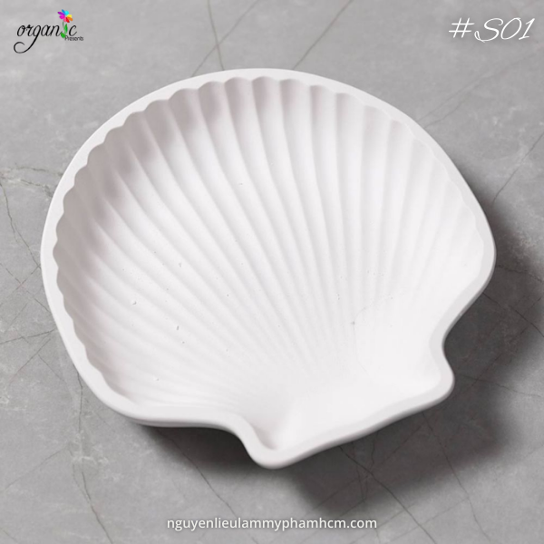 KHUÔN SILICONE LÀM THẠCH CAO HÌNH VỎ SÒ (SO1)
