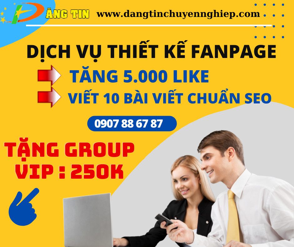 Dịch vụ tạo fanpage bán hàng online trên facebook Dịch vụ tạo fanpage bán hàng online trên facebook