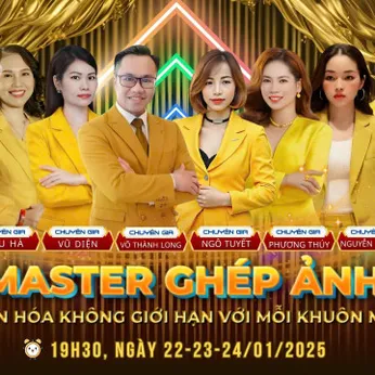 Khóa học canva master, ghép ảnh tặng canva pro trị giá 250k