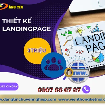 Dịch vụ thiết kế Landingpage bán hàng tăng doanh số đột biến