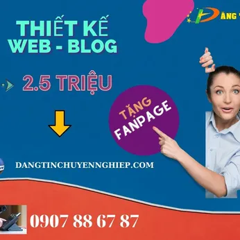 Thiết kế web - blog chuẩn seo giá rẻ trên toàn quốc chỉ với 3 triệu