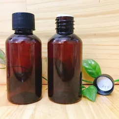CHAI NẮP VẶN 50ML CÓ NÚT NHỎ GIỌT (NÂU)