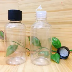 CHAI NẮP VẶN 50ML CÓ NÚT NHỎ GIỌT (TRONG)