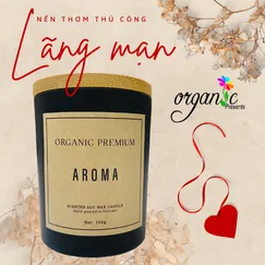 NẾN THƠM THỦ CÔNG - MÙI HƯƠNG AROMA LÃNG MẠN