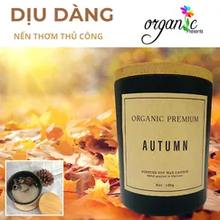 NẾN THƠM THỦ CÔNG - MÙI HƯƠNG AUTUMN DỊU DÀNG