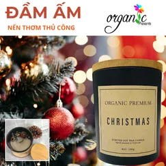 NẾN THƠM THỦ CÔNG - MÙI HƯƠNG CHRISTMAS ĐẦM ẤM