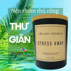 NẾN THƠM THỦ CÔNG - MÙI HƯƠNG STRESS AWAY THƯ GIÃN