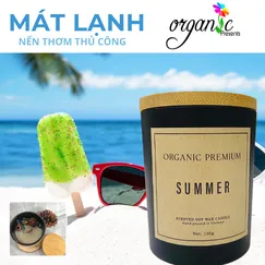 NẾN THƠM THỦ CÔNG - MÙI HƯƠNG SUMMER MÁT LẠNH
