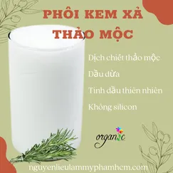 PHÔI KEM XẢ THẢO MỘC